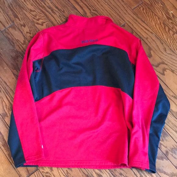 Women’s Large Kansas U 1/4 Zip Performance Shirt - Picture 5 of 8